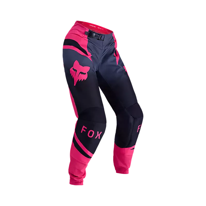 Pantalon Moto Mujer 180 Shield Negro/Rosado Fox