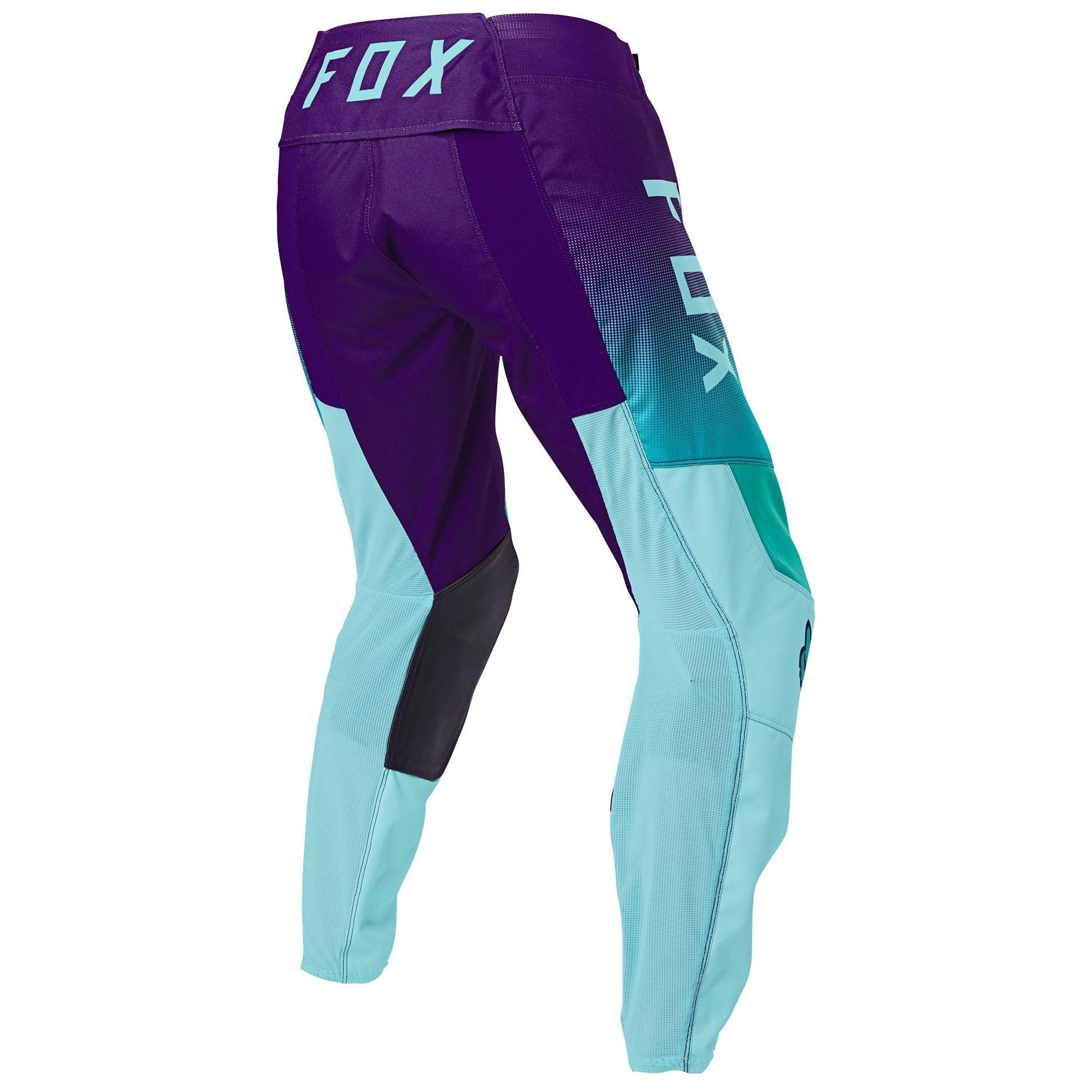 Pantalón Moto Mujer 180 Voke Celeste Fox Racing - Image 2