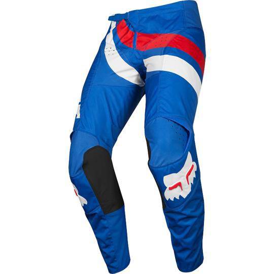 Pantalon Moto Niño 180 Cota Azul Fox Racing.