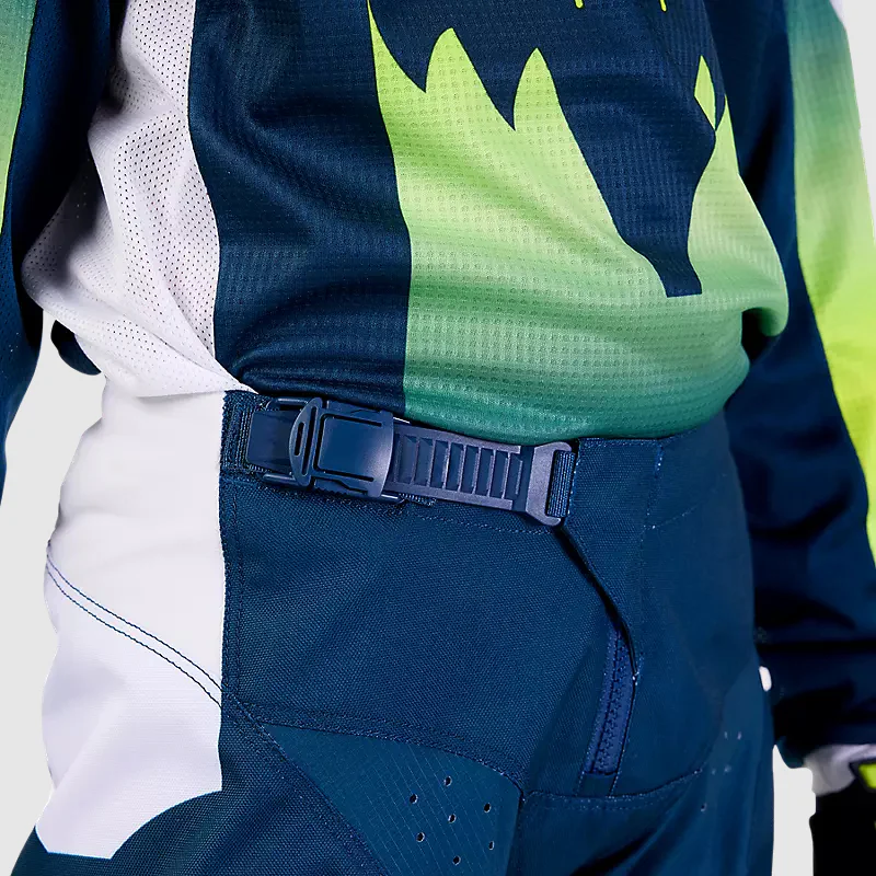 Pantalon Moto Niño 180 Flora Petroleo/Blanco Fox - Image 7
