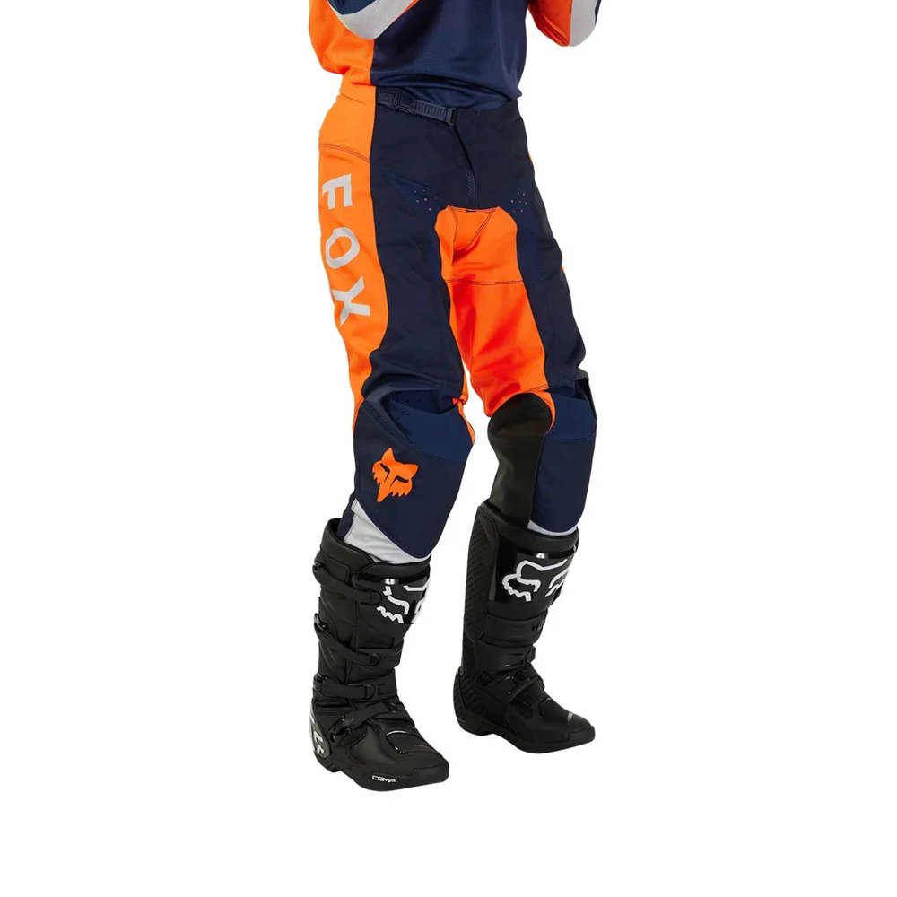 Pantalon Moto Niño 180 Nitro Naranjo Fox - Image 5