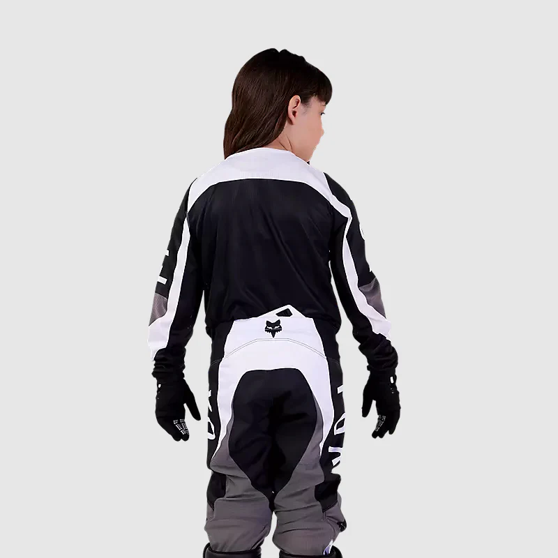 Pantalon Moto Niño 180 Nitro Negro/Gris Fox - Image 3