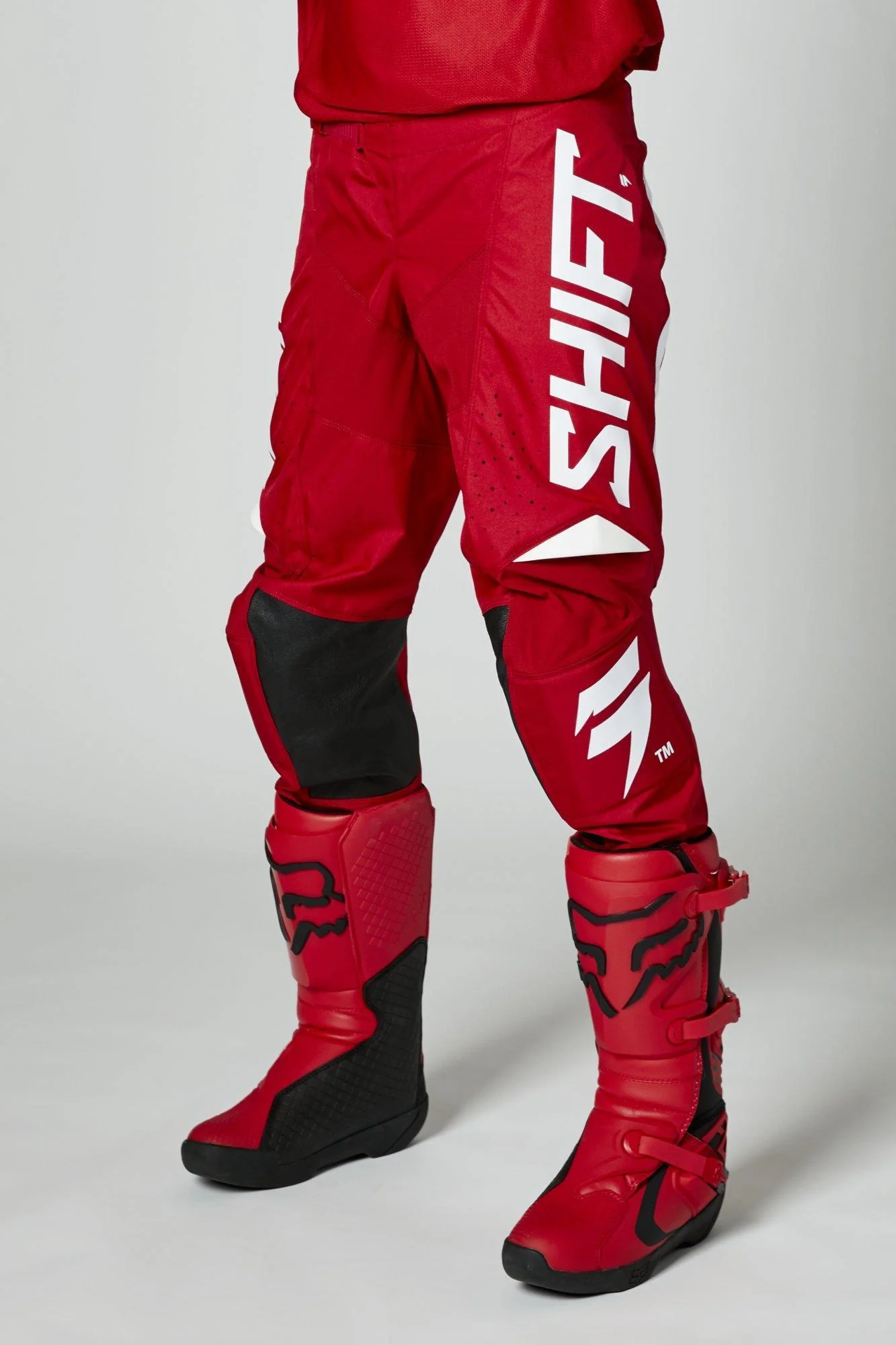 Pantalon Moto Whit3 Label Trac Rojo Shift - Image 3