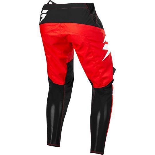 Pantalon Moto White York Rojo Shift - Image 2