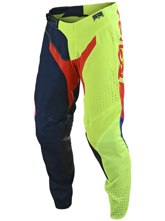 Pantalón Se Pro Tilt Navy / Flo Yellow Troy Lee Designs