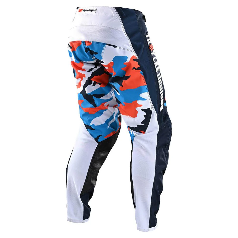 Pantalones de Moto GP Formula Azul/ Naranjo Troy Lee Designs - Image 2