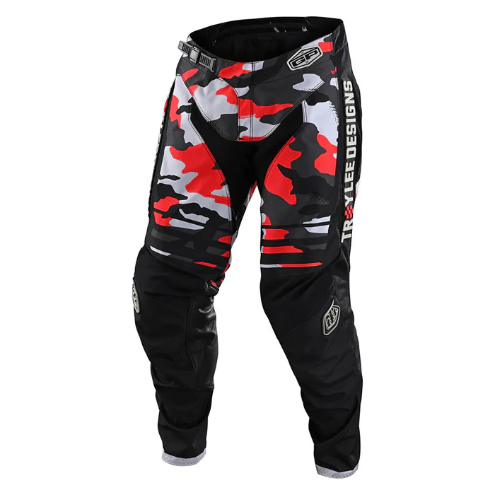 Pantalones de Moto GP Formula Camo Rojo Troy Lee Designs