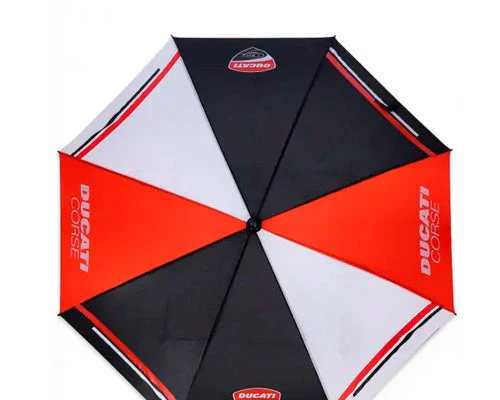 Paraguas/Sombrilla Ducati Corse - Red Black White | GP Racing - Image 2