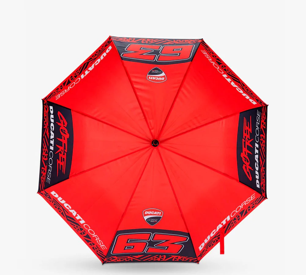 Paraguas/Sombrilla Tribal Pecco Bagnaia 63 Ducati Corse | VR46 - Image 2