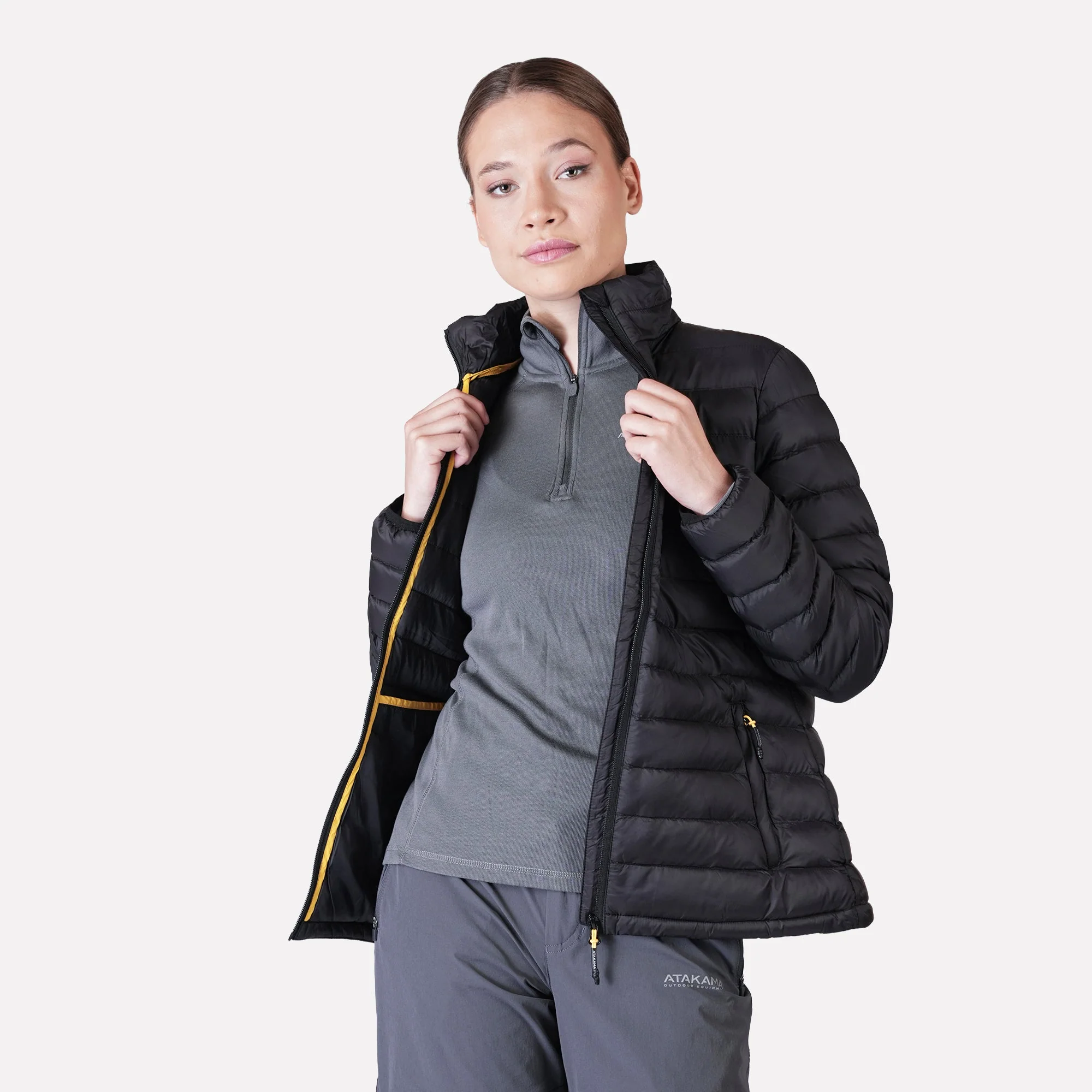 Parka Térmica Mujer Nómada Negro - Image 4