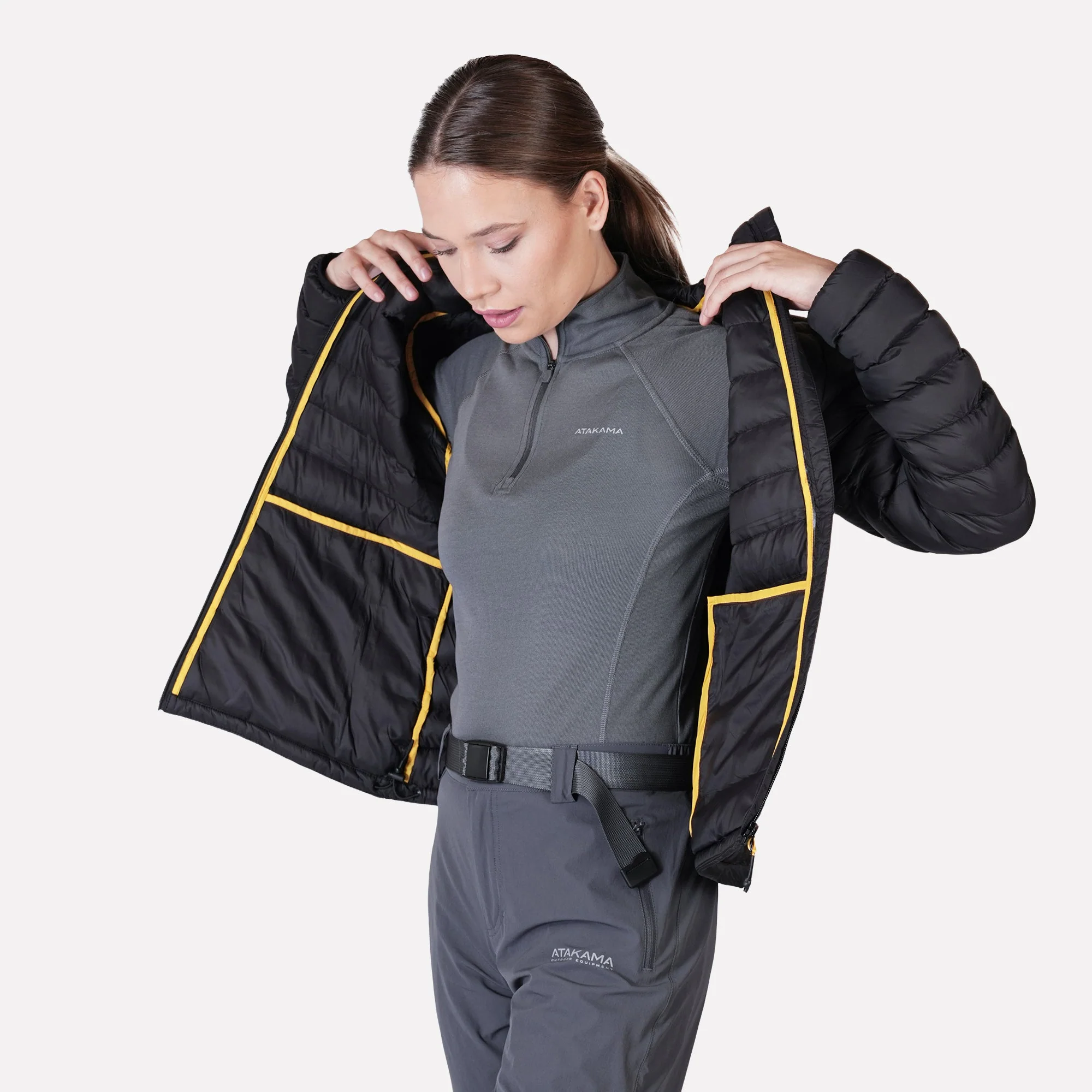 Parka Térmica Mujer Nómada Negro - Image 6