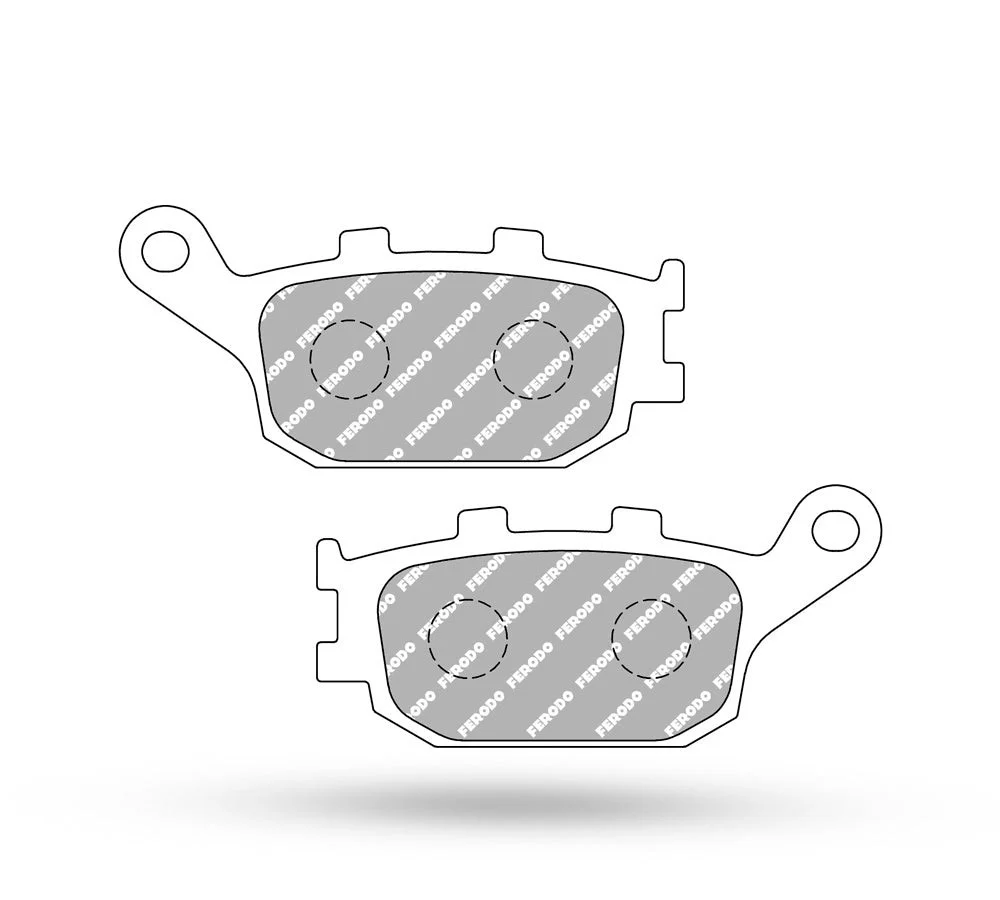 Pastillas de freno sinterizadas (Road) FDB754ST (Yamaha / Suzuki / Honda / Kawasaki / Zontes / Triumph) | Ferodo