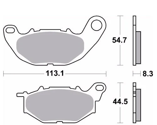 Pastillas delanteras sinterizadas 07YA52SA para Yamaha YZF-R / MT03  | Brembo - Image 2