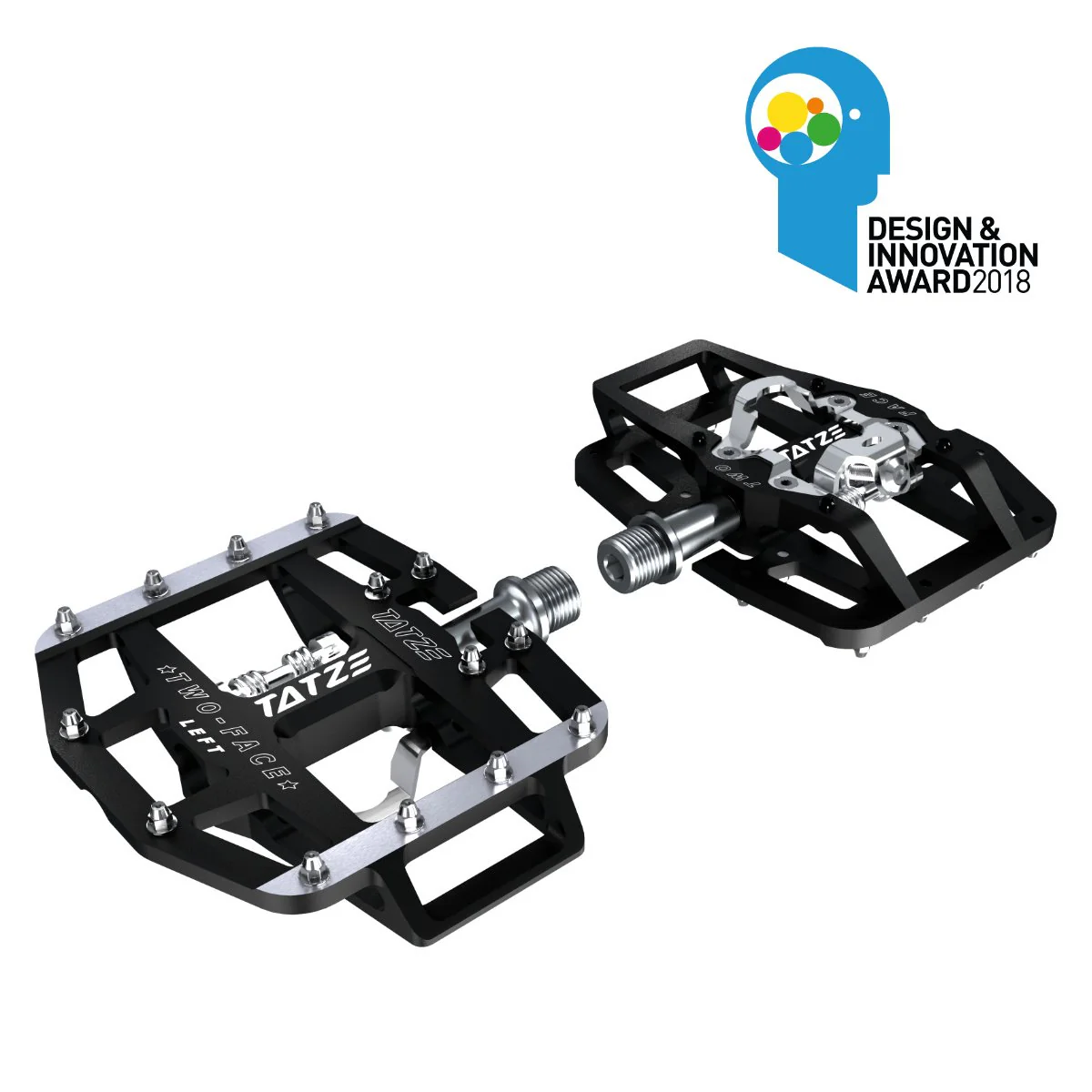 Pedal de Plataforma y Fijación Two-Face Tatze