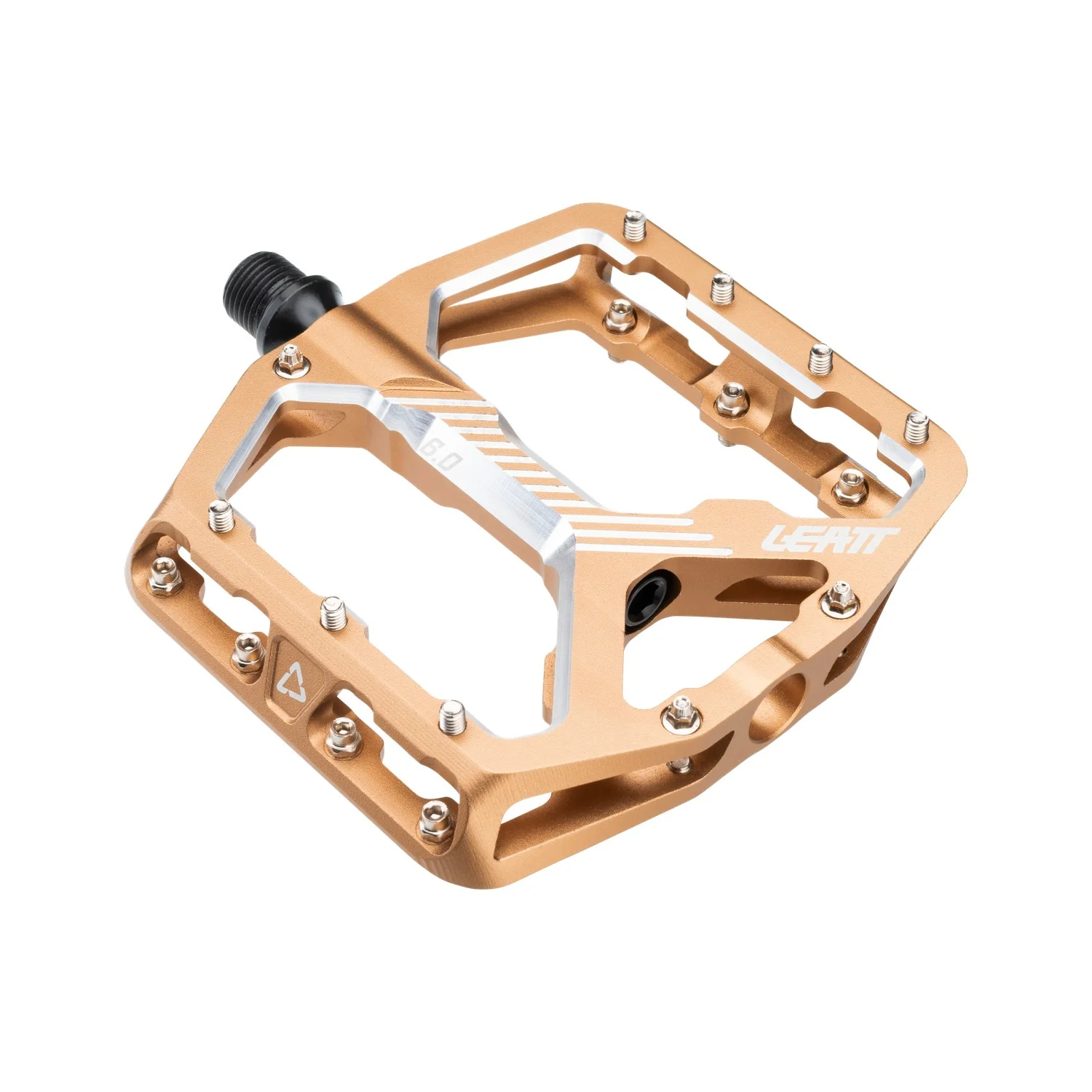 Pedales Leatt Plataforma Allmtn 6.0 Wide 114x107mm Frost Bronce