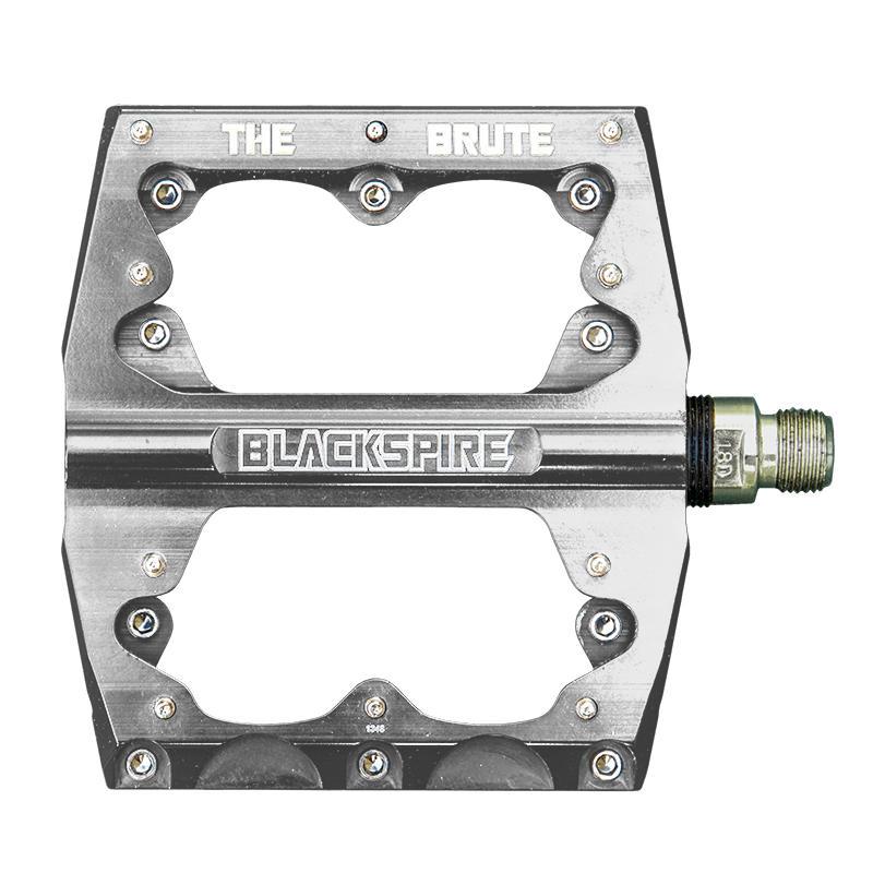 Pedales Plataforma Bicicleta Brute Plata Blackspire