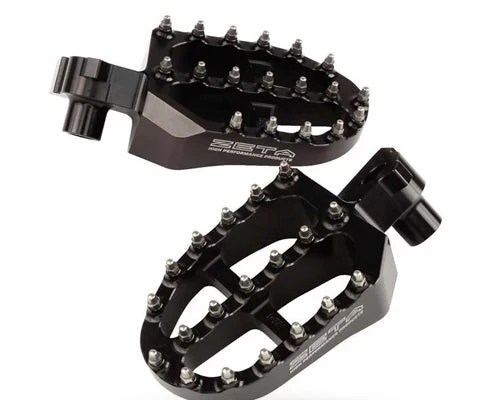 Pedalines/estriberas de aluminio FootPegs para Honda CRF | Zeta Racing - Image 2