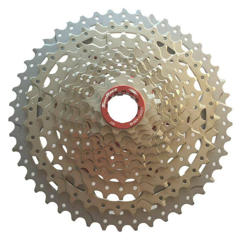 Piñón MX9X 11v 10-46t (XD) Plateado SunRace