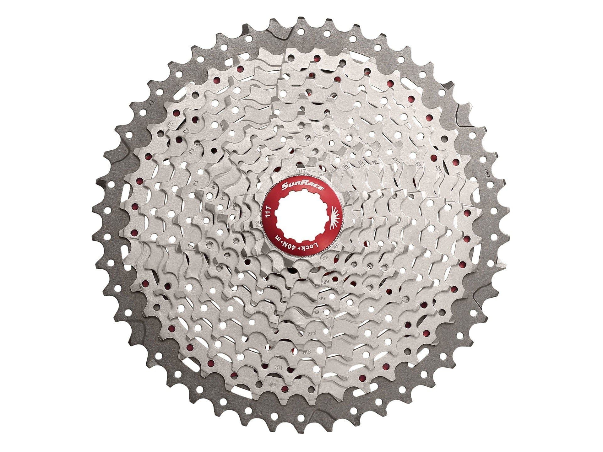 Piñón MZ91X 12v 10-50T (XD) Plateado SunRace