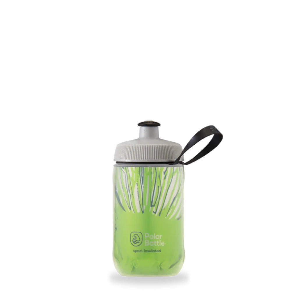 Polar Bottle Botella Kid'S Insulated Fireworks Cyber Lime