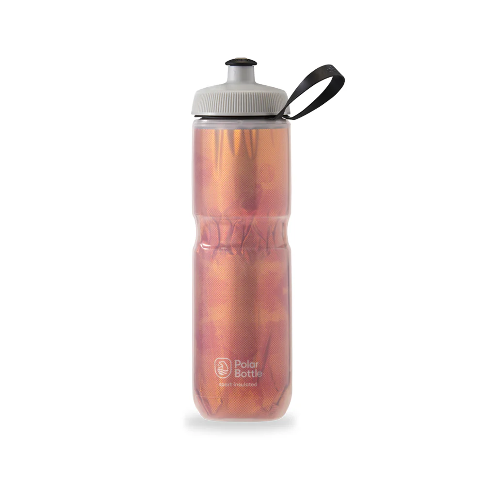 Polar Bottle Botella Sport Insulated 700Ml Fly Dyeblood Orange