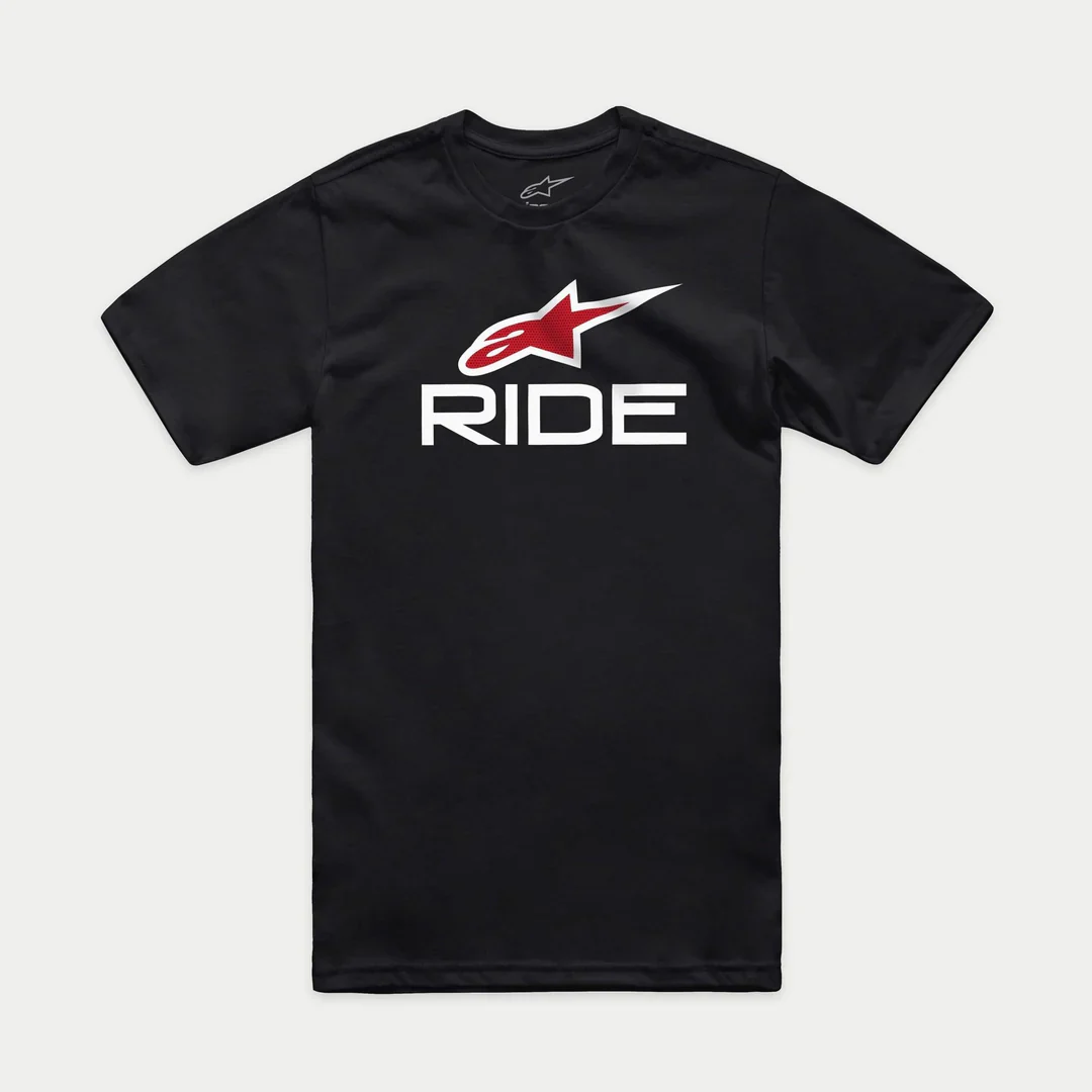 Polera Alpinestars Ride 4.0 CSF Negro Blanco