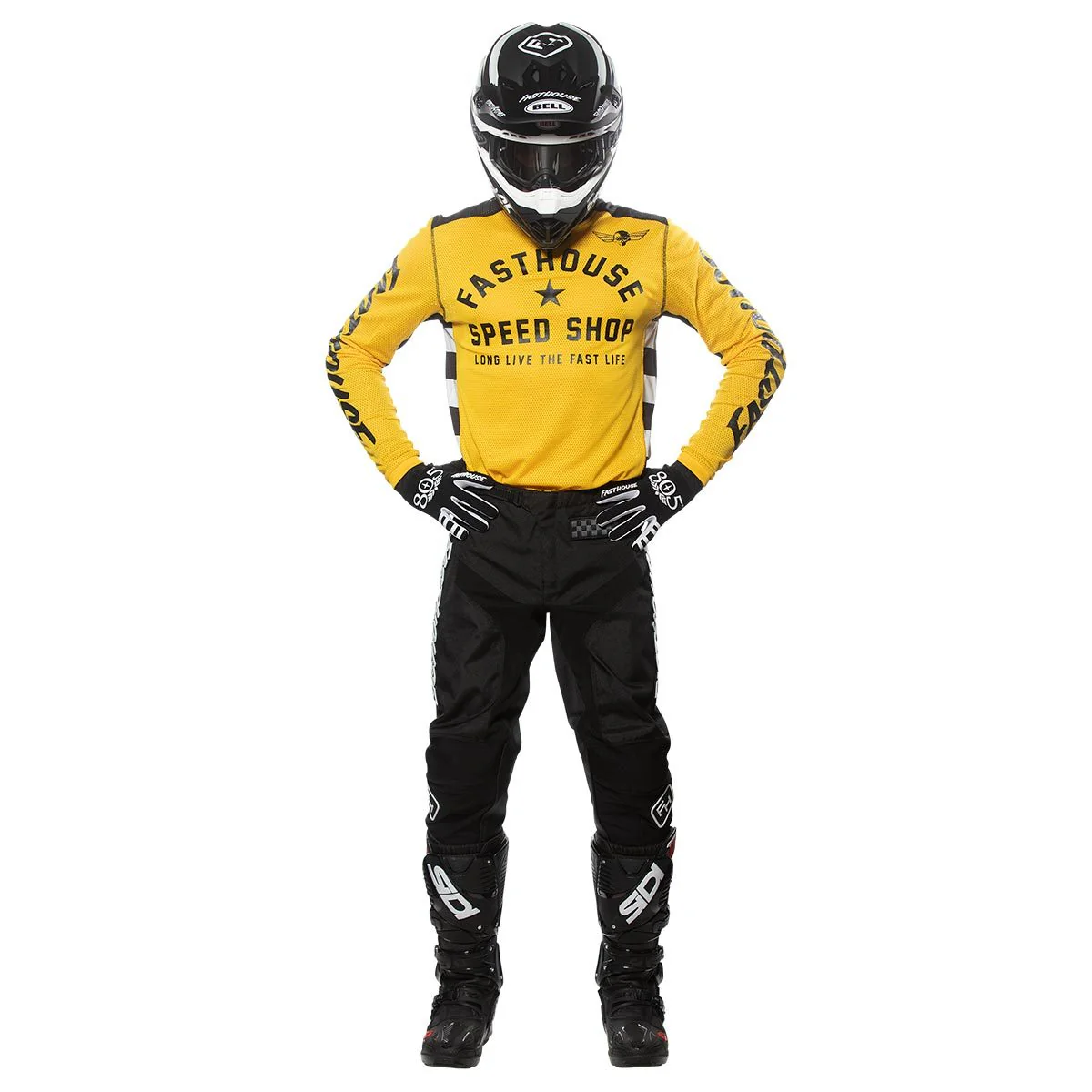 Polera Bicicleta Air Cooled Original G/Bk FastHouse - Image 3