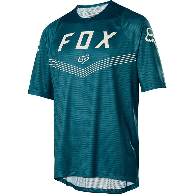 Polera Bicicleta Defend Fine Line Azul Fox Racing