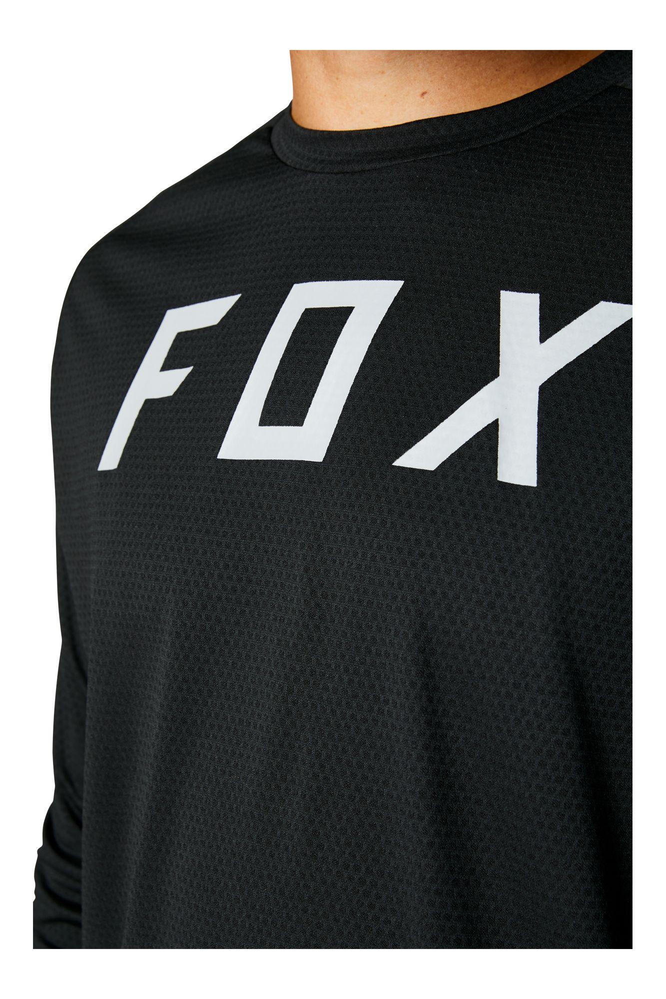 Polera Bicicleta Defend Negro Fox Racing - Image 4