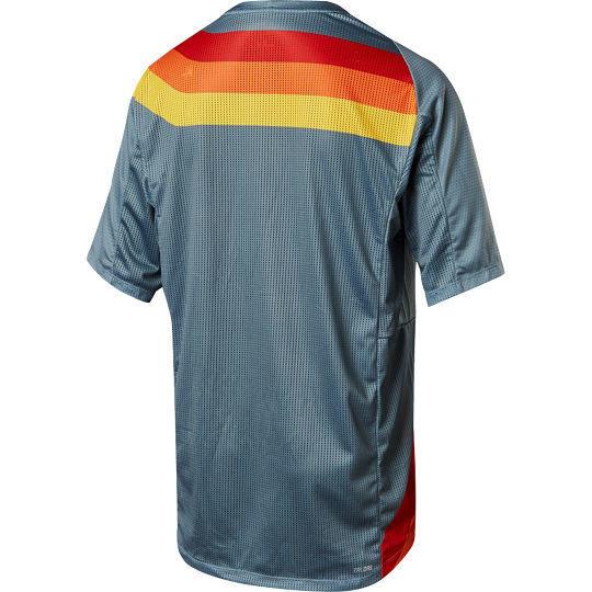 Polera Bicicleta Demo Drafter Azul Fox Racing - Image 2
