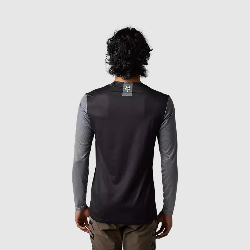 Polera Bicicleta Flexair Arcadia Manga Larga Negro Fox - Image 3