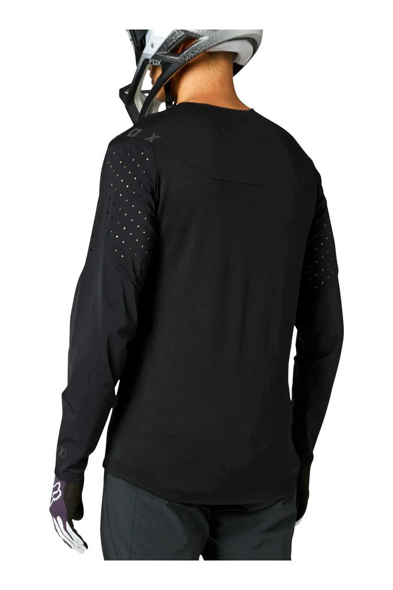 Polera Bicicleta Flexair Delta Negro Fox Racing - Image 2