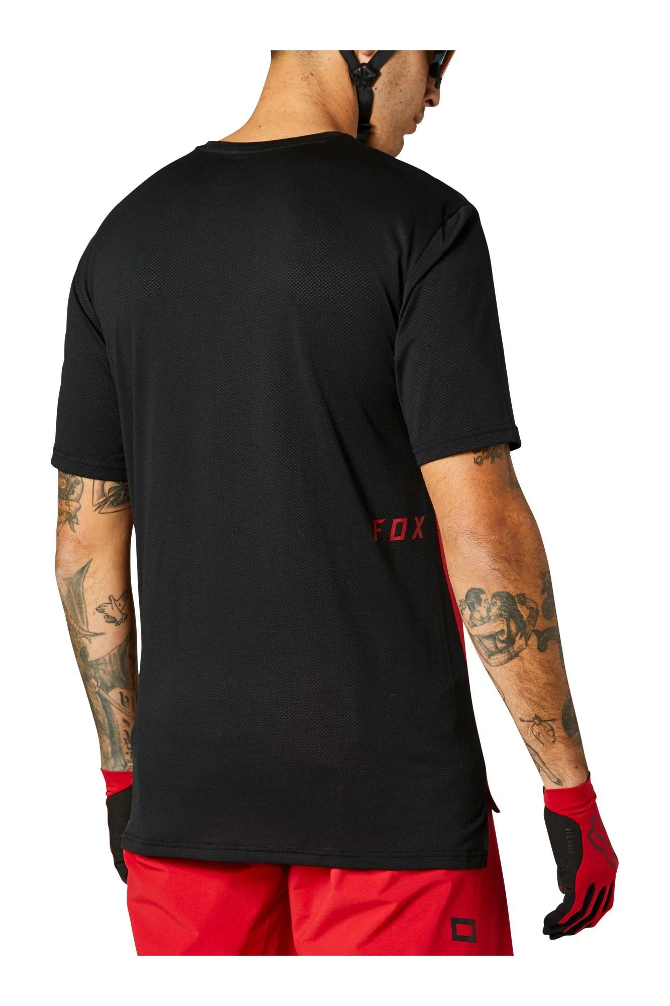 Polera Bicicleta Flexair Delta Rojo Fox Racing - Image 4