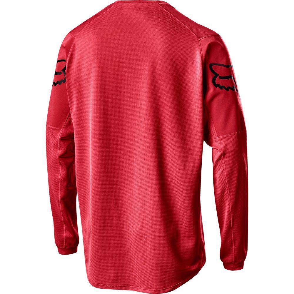 Polera Bicicleta Flexair Fine Line Rojo Fox Racing. - Image 2