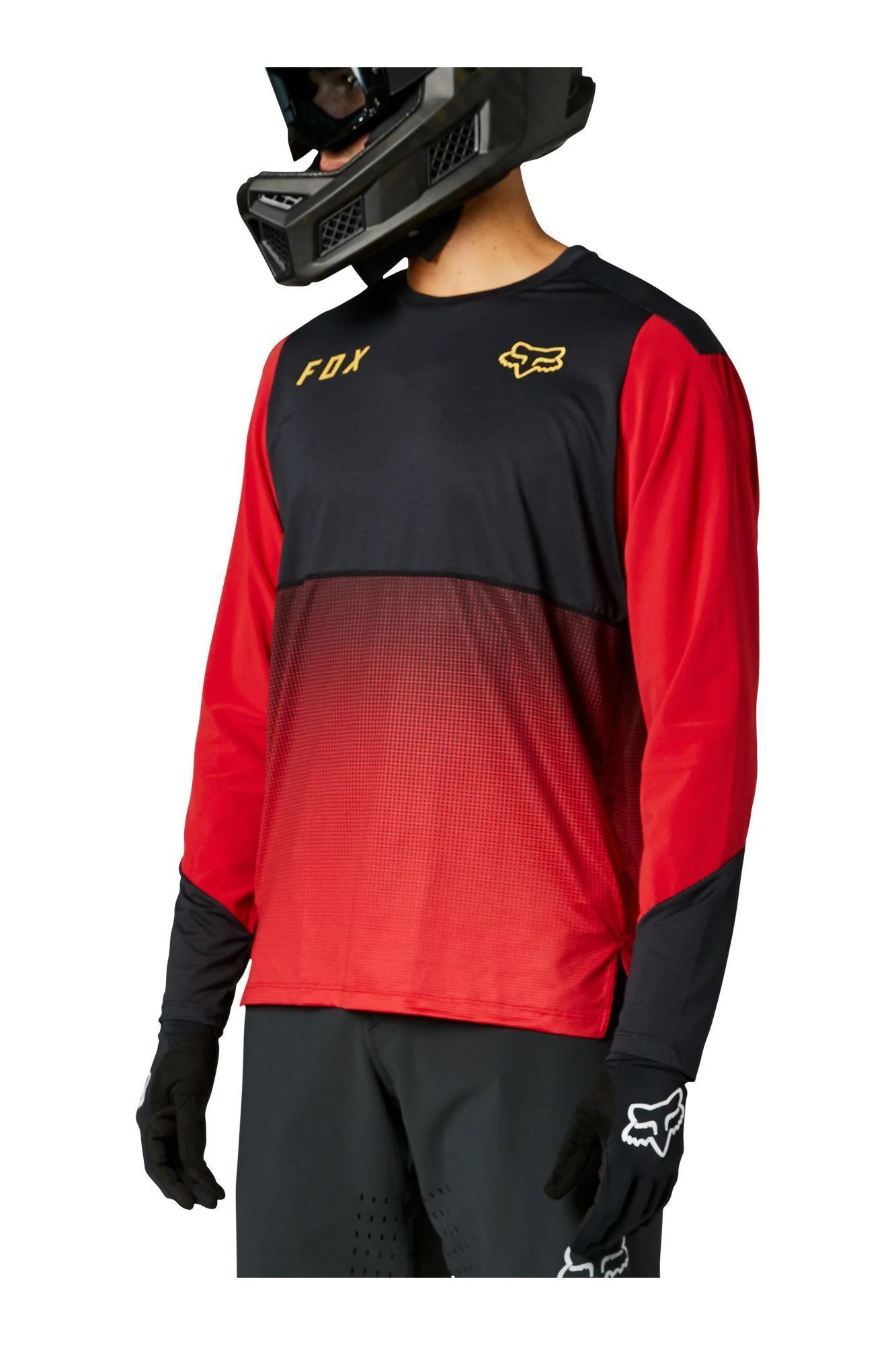 Polera Bicicleta Flexair Rojo Fox Racing - Image 3