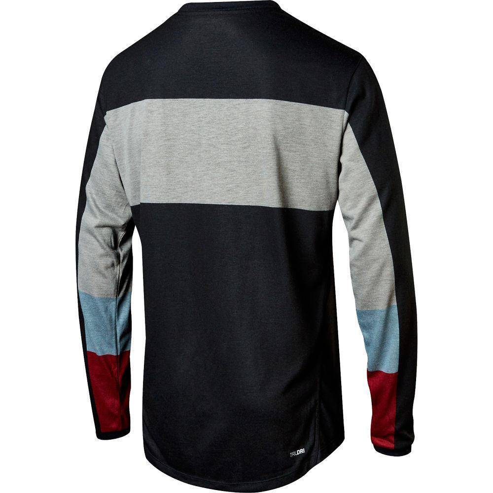 Polera Bicicleta Indicator Drafter Negro Fox Racing. - Image 2