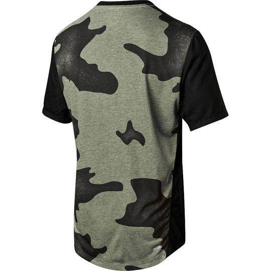 Polera Bicicleta Indicator Mash Camo Negro Fox Racing. - Image 2