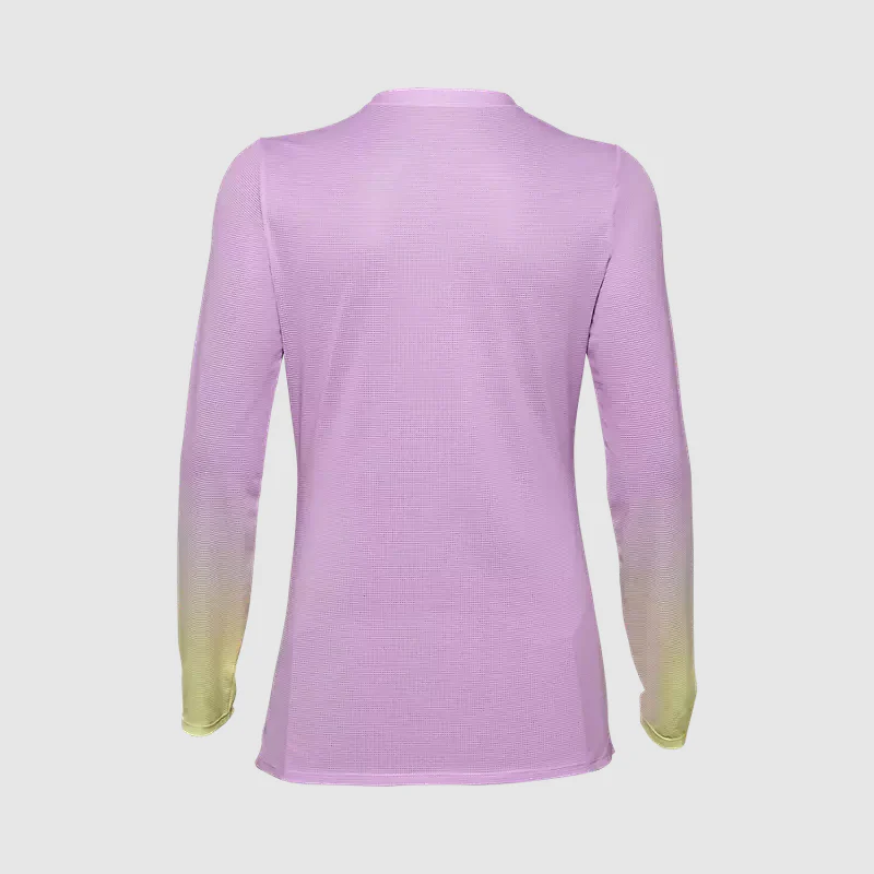 Polera Bicicleta Mujer Flexair TS57 Edicion Limitada Manga Larga Rosado Fox - Image 2