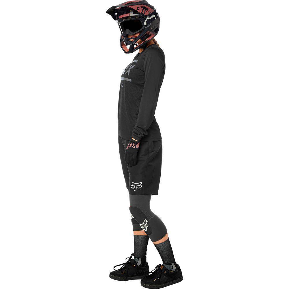 Polera Bicicleta Mujer Ripley Negro Fox Racing. - Image 3
