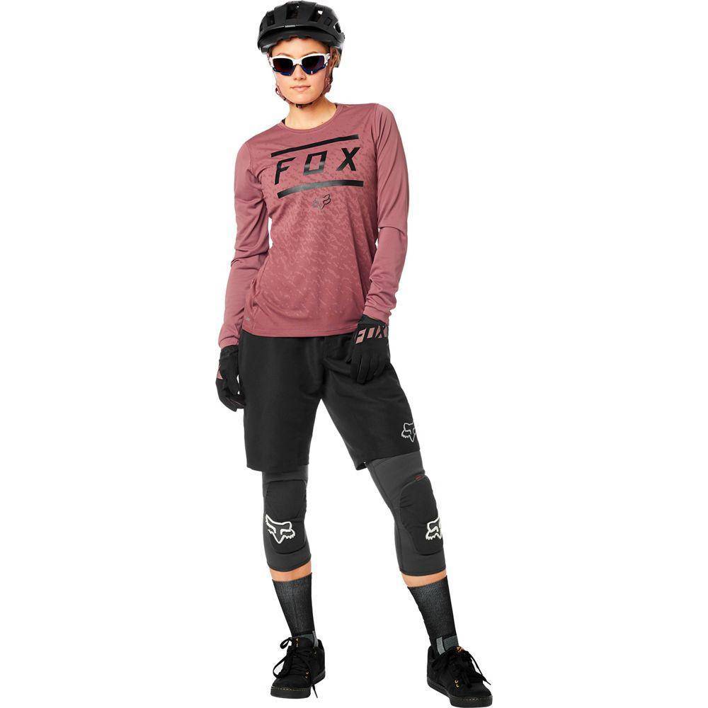 Polera Bicicleta Mujer Ripley Rosado Fox Racing. - Image 2
