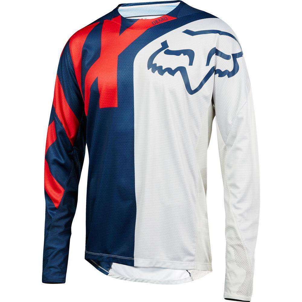 Polera Bicicleta Niño Demo Multicolor Fox Racing.