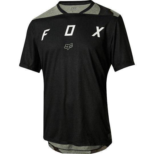 Polera Bicicleta Niño Indicator Negro Fox Racing.