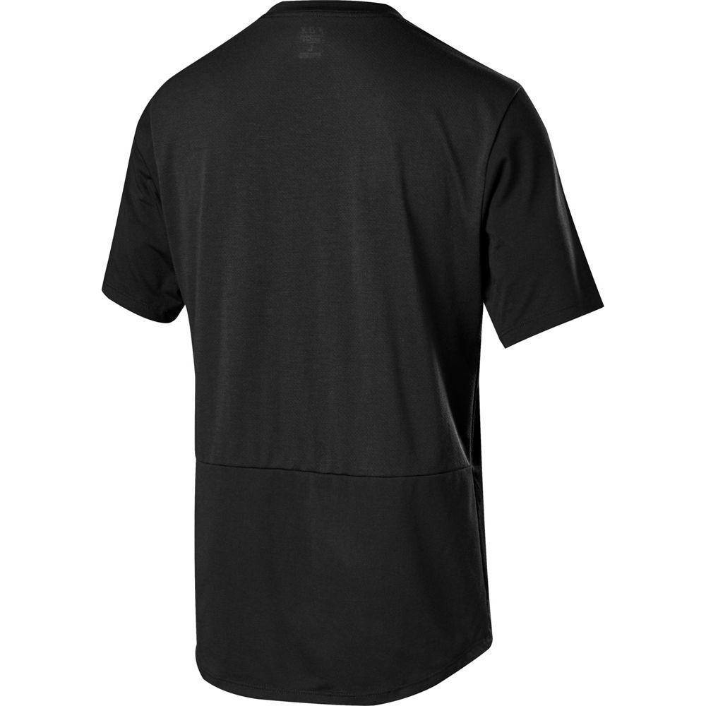 Polera Bicicleta Niño Ranger Drirelease Negro Fox Racing. - Image 2