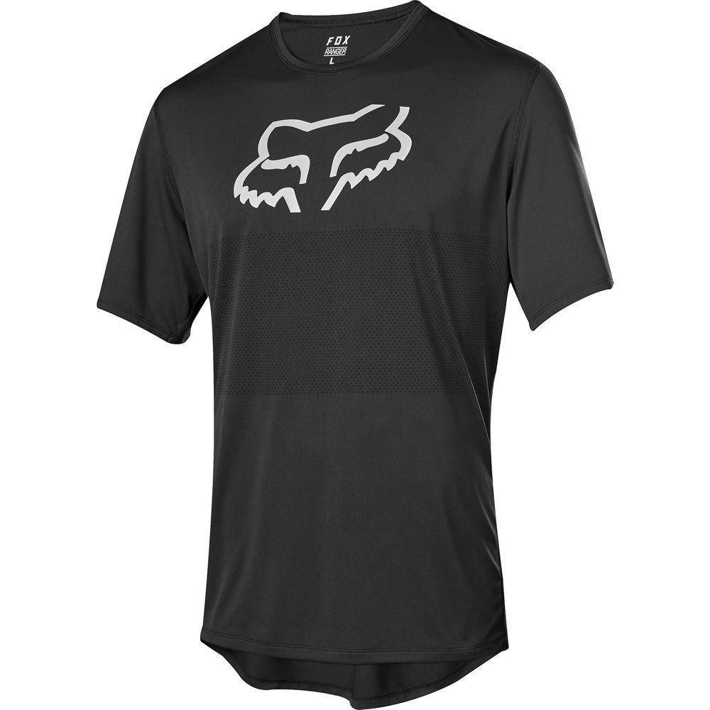 Polera Bicicleta Niño Ranger Negro Fox Racing