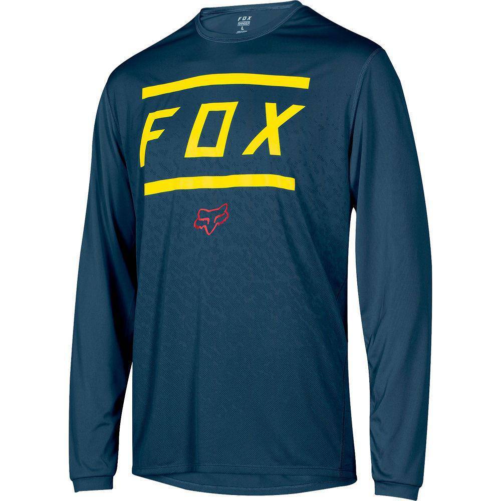 Polera Bicicleta Ranger Azul Fox Racing.
