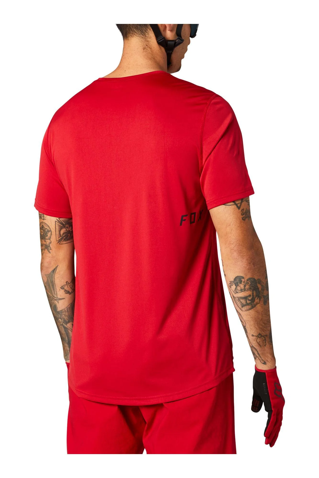 Polera Bicicleta Ranger Block Rojo Fox Racing - Image 4