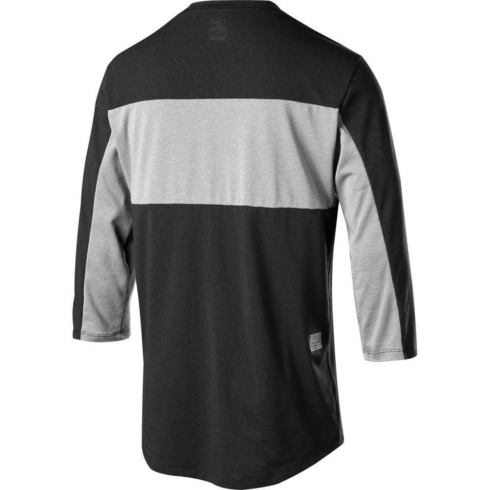 Polera Bicicleta Ranger Drirelease 3/4 Negro Fox Racing. - Image 2