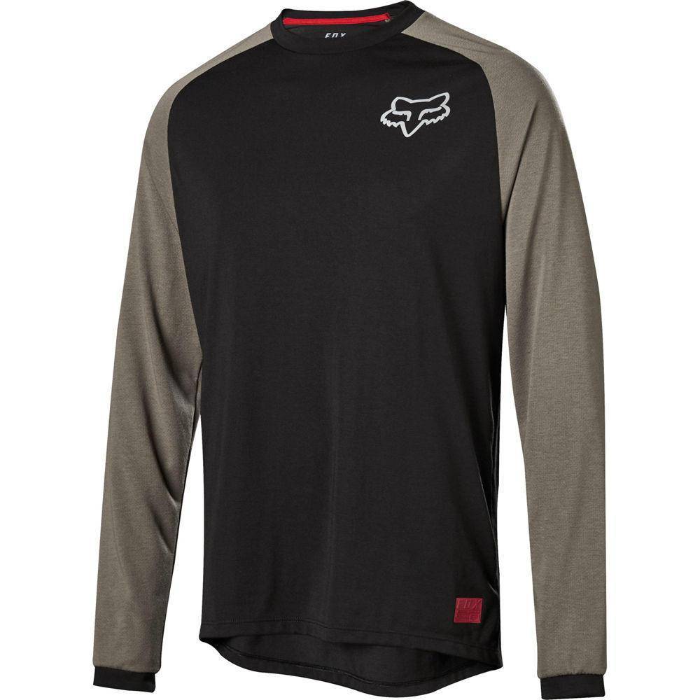 Polera Bicicleta Ranger Drirelease Negro Fox Racing.