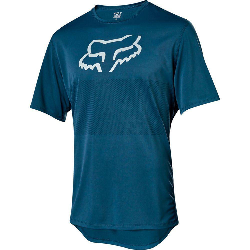 Polera Bicicleta Ranger Fox Racing.head Azul Fox Racing.