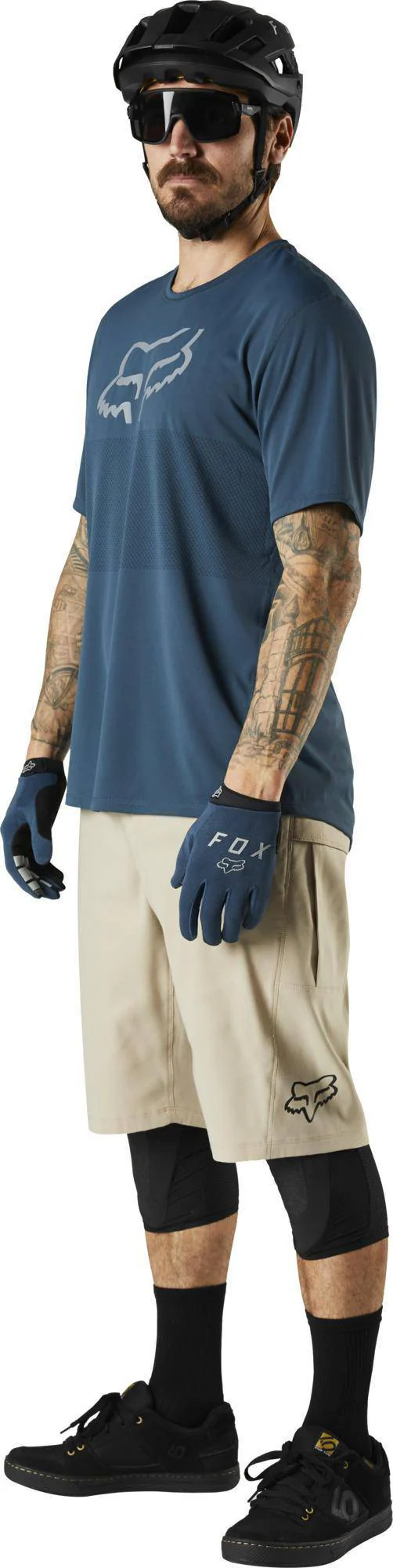 Polera Bicicleta Ranger Fox Racing.head Azul Fox Racing. - Image 2